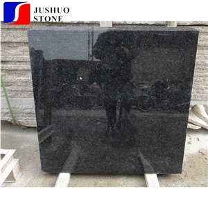 Blue in the Night Granite Tile,Angola Black Stone for Luxary Hotels