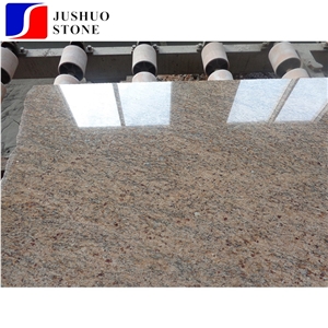 China Factory Giallo Nova Venecl Granite Slab,Brazil Yellow Stone Tile