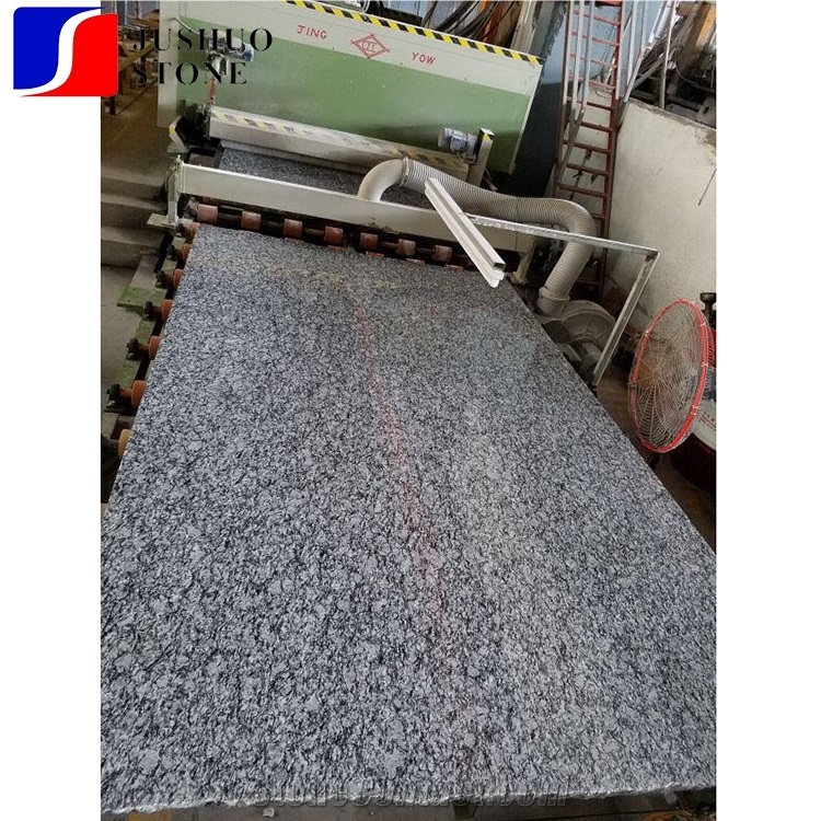 China Popular Cheap Spray/Seawave White Granite Polished Tiles Slabs