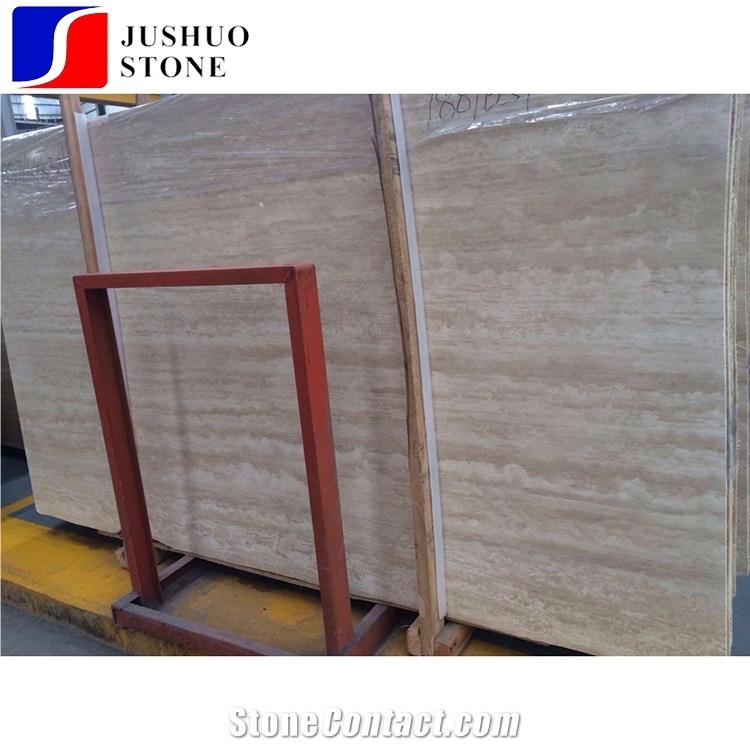 Curiaca Tipo Romano Travertine Construction Stone Material Inner Tiles