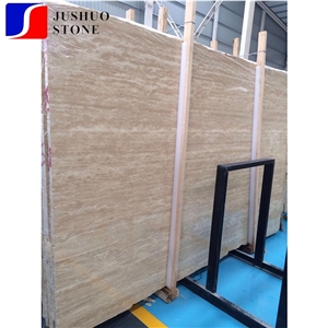 Curiaca Tipo Romano Travertine Construction Stone Material Inner Tiles
