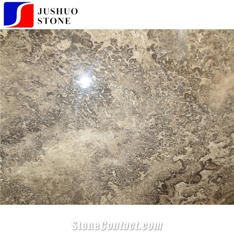 Earth Brown Moon Velley Marble Emperador Dark Stone Slab for Tile Use