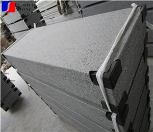 Flamed/Bushhammered Surface G654 Grey Granite Kerbs Stone Decorations