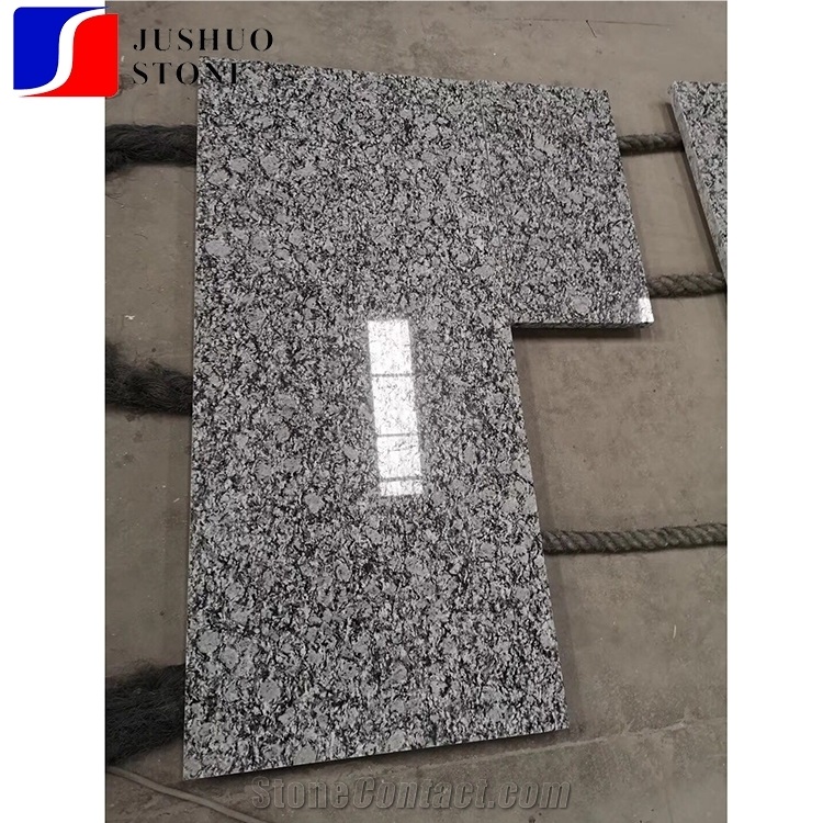 G4418 Spray White Grey Granite Sea Weave Granite Polished for Kitchen