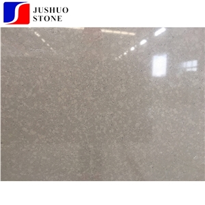Light Brown Solid Surface Quartz Slabs with Factory Price Wholesale