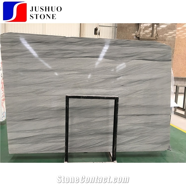 Luna River/Moon Dark Gray Marble Stone Slabs&Tiles for Inner Room Deco