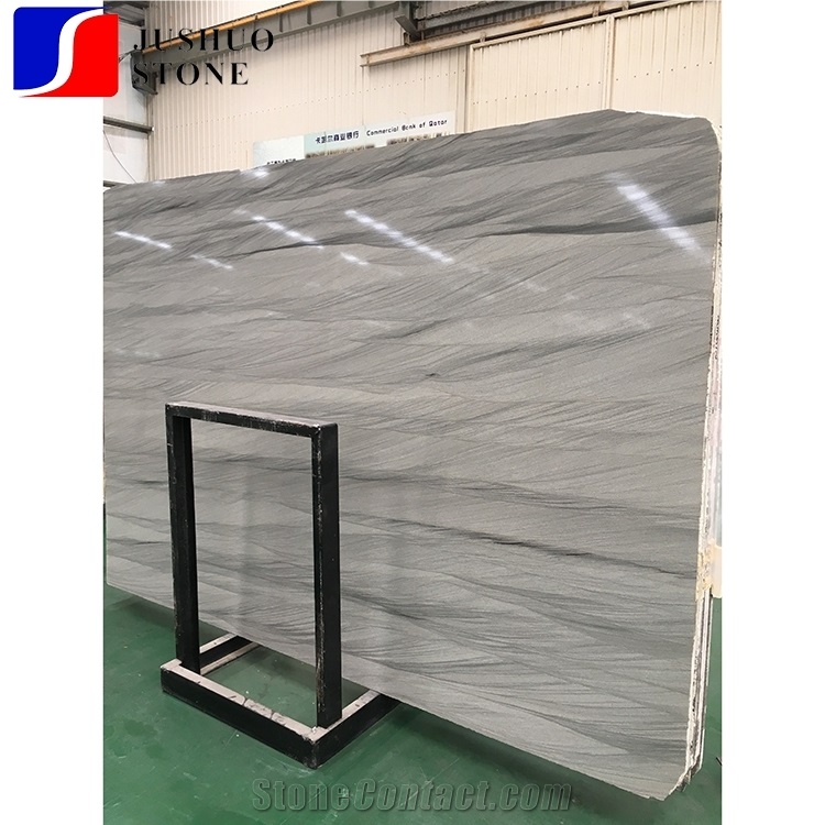 Luna River/Moon Dark Gray Marble Stone Slabs&Tiles for Inner Room Deco