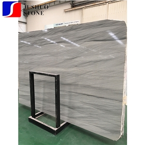 Luna River/Moon Dark Gray Marble Stone Slabs&Tiles for Inner Room Deco