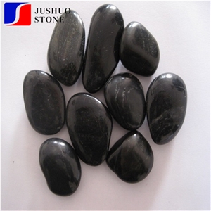 Mixed Pebble Walkway,Cobble Stone,Paint Multicolor Black Green