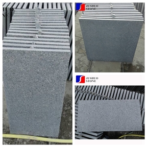 Nero Impala China,Dark Grey Granite,Flamed Tiles and Slabs Flamed G654
