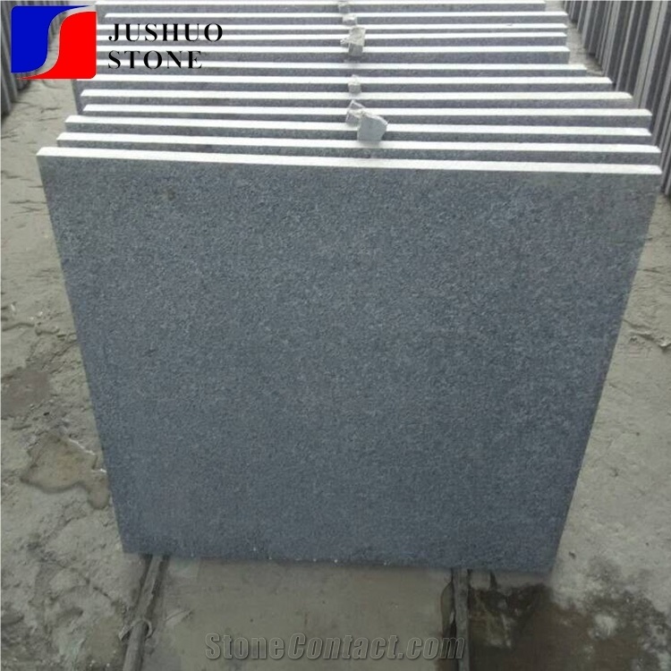 Nero Impala China,Dark Grey Granite,Flamed Tiles and Slabs Flamed G654