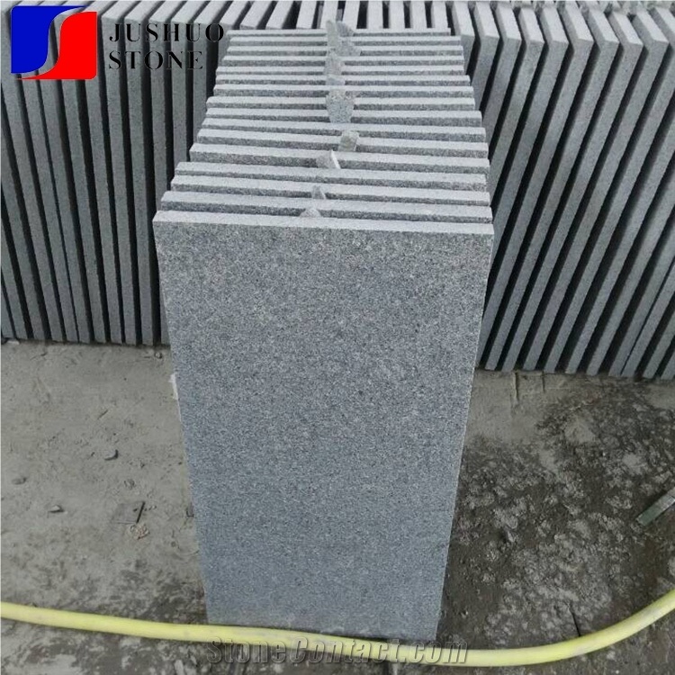 Nero Impala China,Dark Grey Granite,Flamed Tiles and Slabs Flamed G654