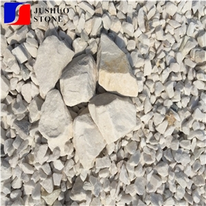 Own Factory Wholesale Pebbles Stone on Sale,Snow White Gravel Pebble