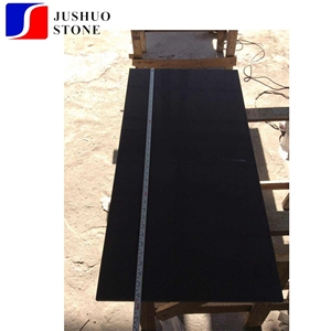 Pure Black/Dark Veins Quartz Slab for Countertop,Bench Top