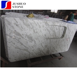 River White Granite Slab&Tile for India White Stone Countertop/Bar Top