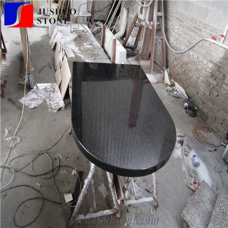Star Black Galaxy Granite,Star Gallaxy Granite,Counter Kitchen Top