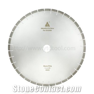600-800mm High Frequency Welding Blade Cutting Granite Block