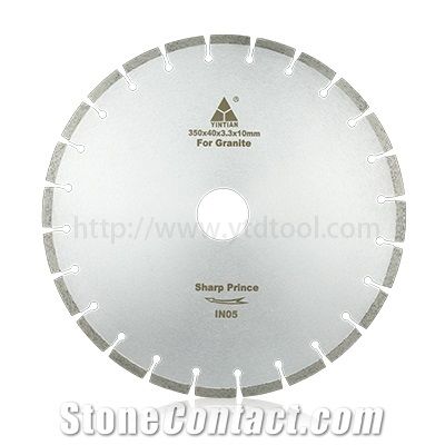 Yintian Hot Sale 14" Stone Cutting Tools Circular Granite Saw Blade