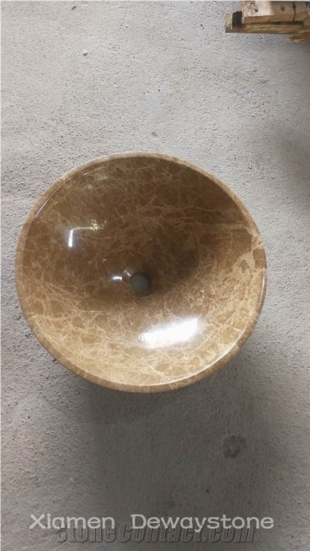 Travertine Basins and Sinks, Vessel Sink