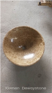 Travertine Basins and Sinks, Vessel Sink Travertine Basins and Sinks, Vessel Sink