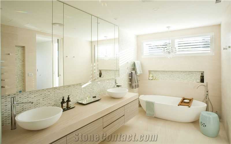 Lymra White Limestone Staircase for Indoor,Interior Building Stone Risers