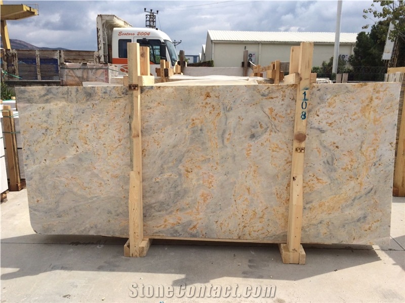 Golden Grey Marble Slabs & Tiles