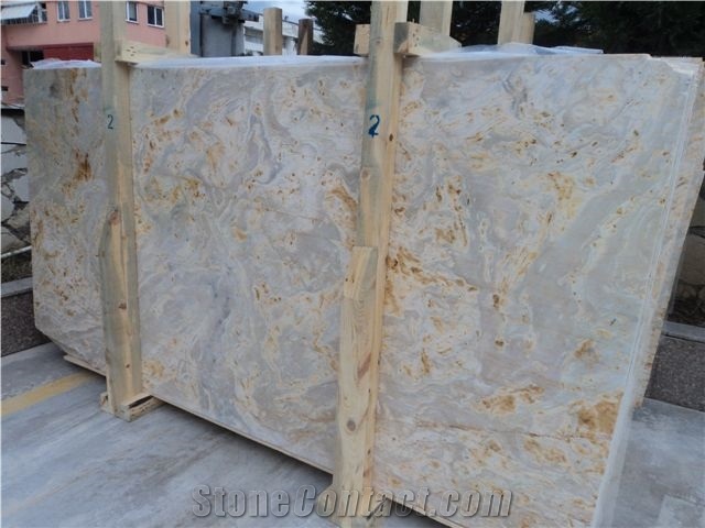 Golden Grey Marble Slabs & Tiles