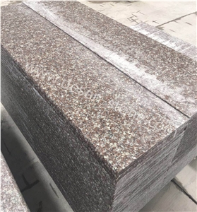 G664 Copper/Bainbrook Brown/Granite Stone Steps/Stairs Riser/Stepping