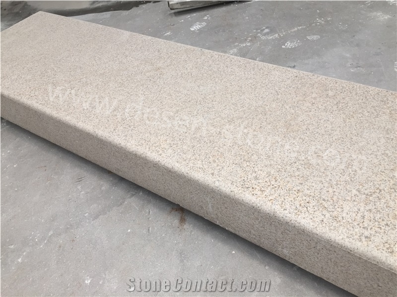 G682 Yellow Rust/Sunset Gold Granite Stone Steps/Stairs Riser/Stepping