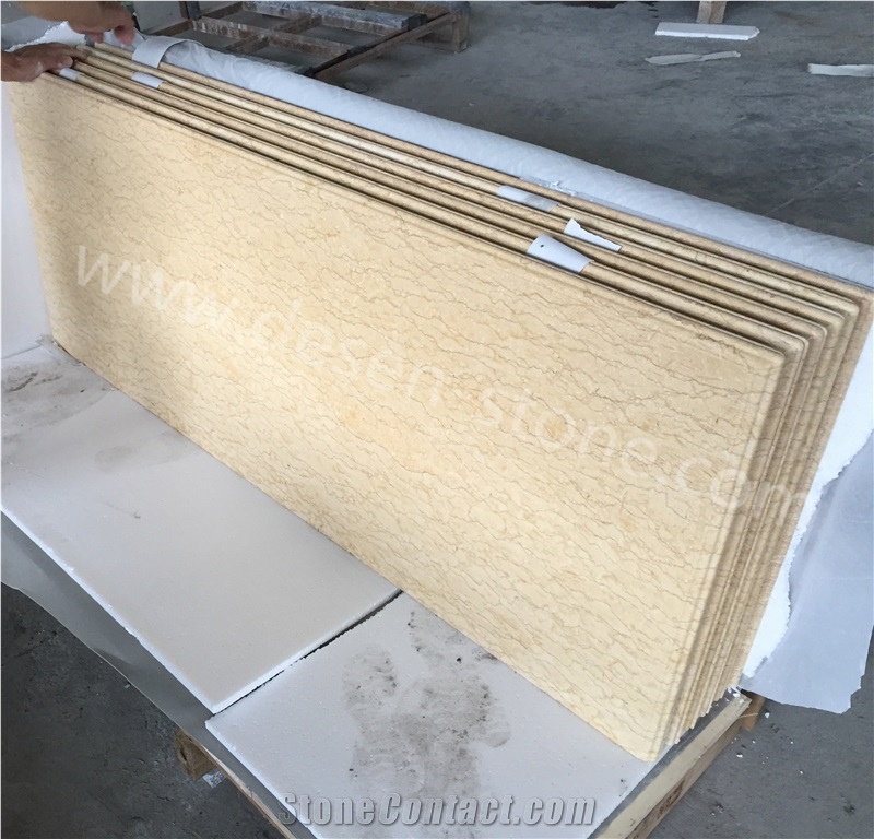 Sunny Gold/Yellow Perlato Kitchen Marble Stone Countertops/Desk Tops