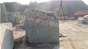 Verde Ming Green/Dandong Green/Silk Green Marble Big Stone Blocks