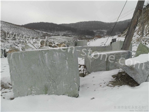 Verde Ming Green/Dandong Green/Silk Green Marble Big Stone Blocks Verde Ming Green/Dandong Green/Silk Green Marble Big Stone Blocks