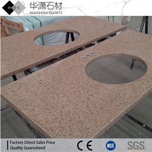 High Quality Usa Standardard Quartz Master and Bathroom Vanity Tops