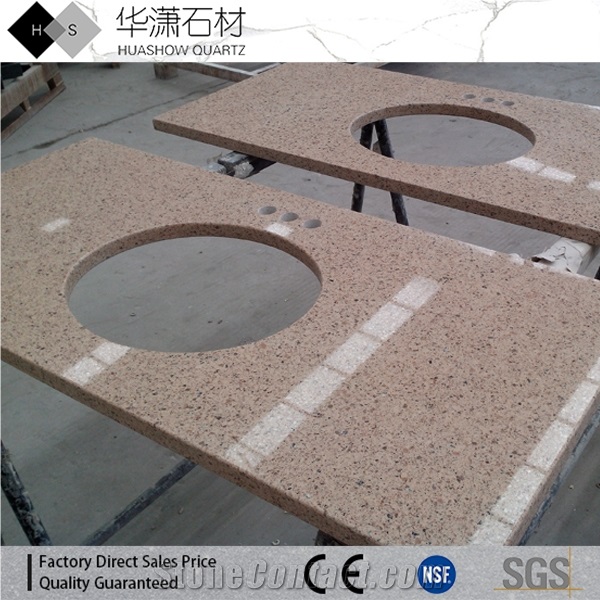 High Quality Usa Standardard Quartz Master and Bathroom Vanity Tops