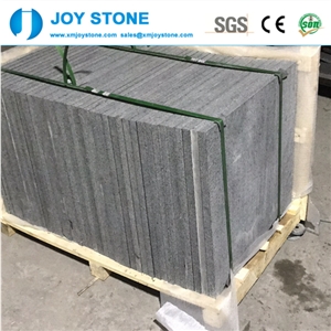 China Black Granite Flamed Tile Wall and Floor Stone 24 X24