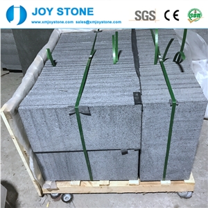 China Black Granite Flamed Tile Wall and Floor Stone 24 X36