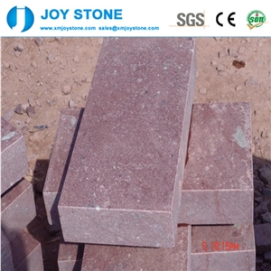 China Cheap Prices Dayang Red Porphyry Granite Flamed Garden Pavements