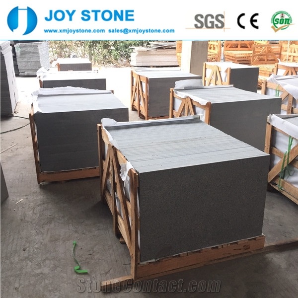 Chinese G654, Padang Dunkel, Sesame Black, Dark Grey Granite Pavers