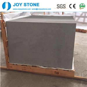 G654 Dark Grey China Impala Black Granite Honed 30x60 Floor Tiles