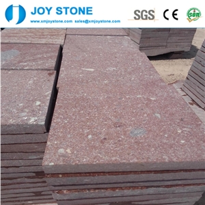 High Quality Dayang Red Porphyry Granite Flamed Garden Patio Pavements