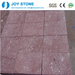 High Quality Dayang Red Porphyry Granite Flamed Garden Patio Pavers