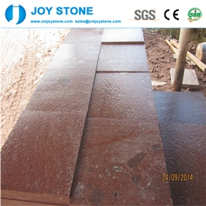 High Quality Dayang Red Porphyry Granite Flamed Garden Patio Pavers