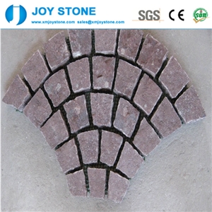 High Quality Dayang Red Porphyry Granite Flamed Garden Patio Pavers