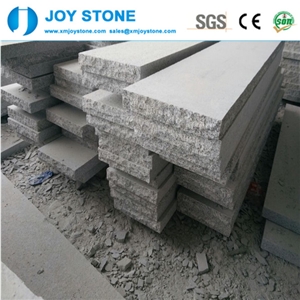 Hubei G603 Sesame Padang White Granite Outdoor Flamed Stair Steps
