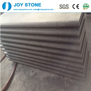 Low Price Black G684 Fuding Hei Basalt Garden Flamed Steps
