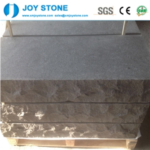 Low Price Jet Black G684 Fuding Hei Basalt Garden Stairs Steps