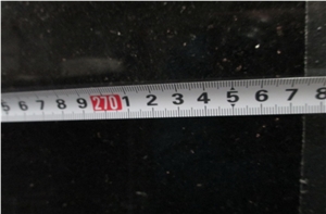 Polished Black Galaxy Granite Small Slabs Black Granite Bar Tops