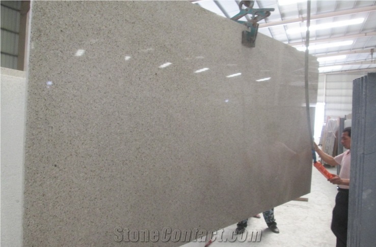 Rusty Yellow G682 Granite Big Slab Yellow Granite Kitchen Counter