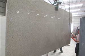 Rusty Yellow G682 Granite Big Slab Yellow Granite Kitchen Counter