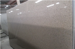 Rusty Yellow G682 Granite Big Slab Yellow Granite Kitchen Counter